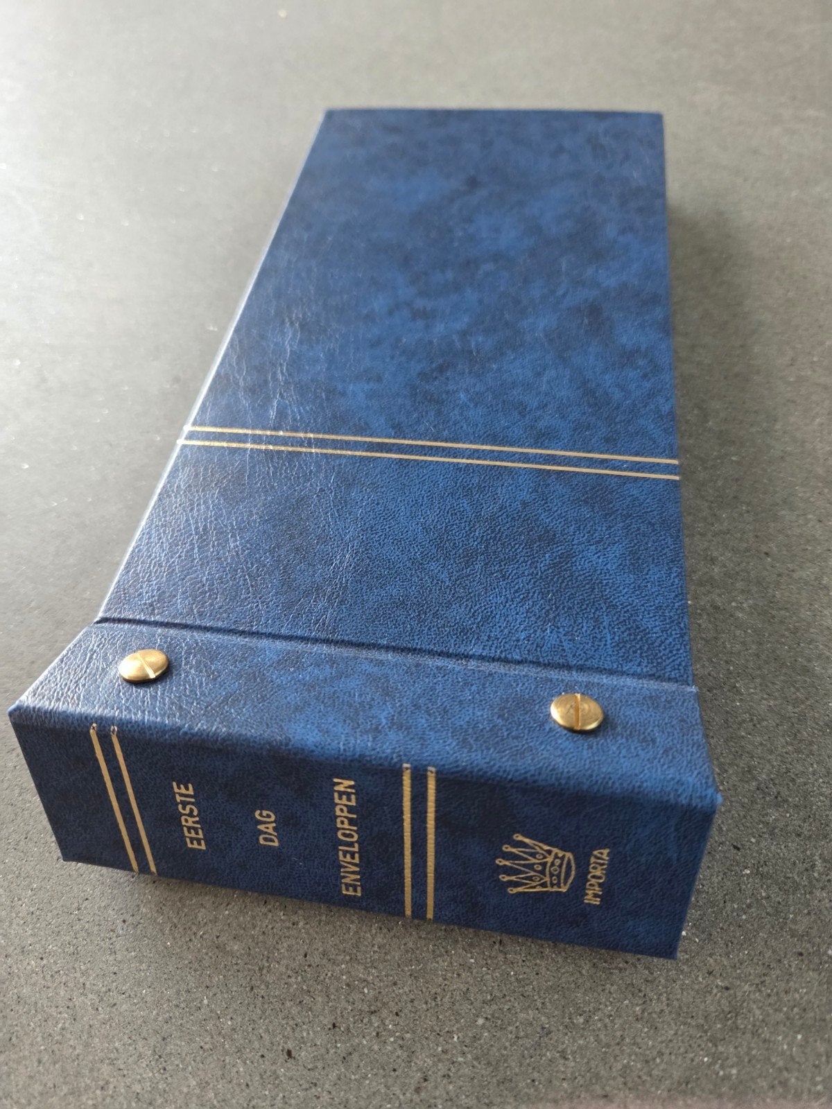 IMPORTA Eerste Dag Enveloppen Album - Blauw 30 bladz., Postzegels en Munten, Ophalen of Verzenden, Onbeschreven, Nederland