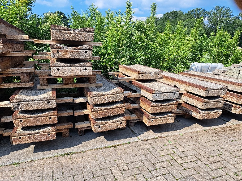 stelcon, beton plaat, afvoergoot, betongoot, met hoeklijn, Ophalen, Gebruikt