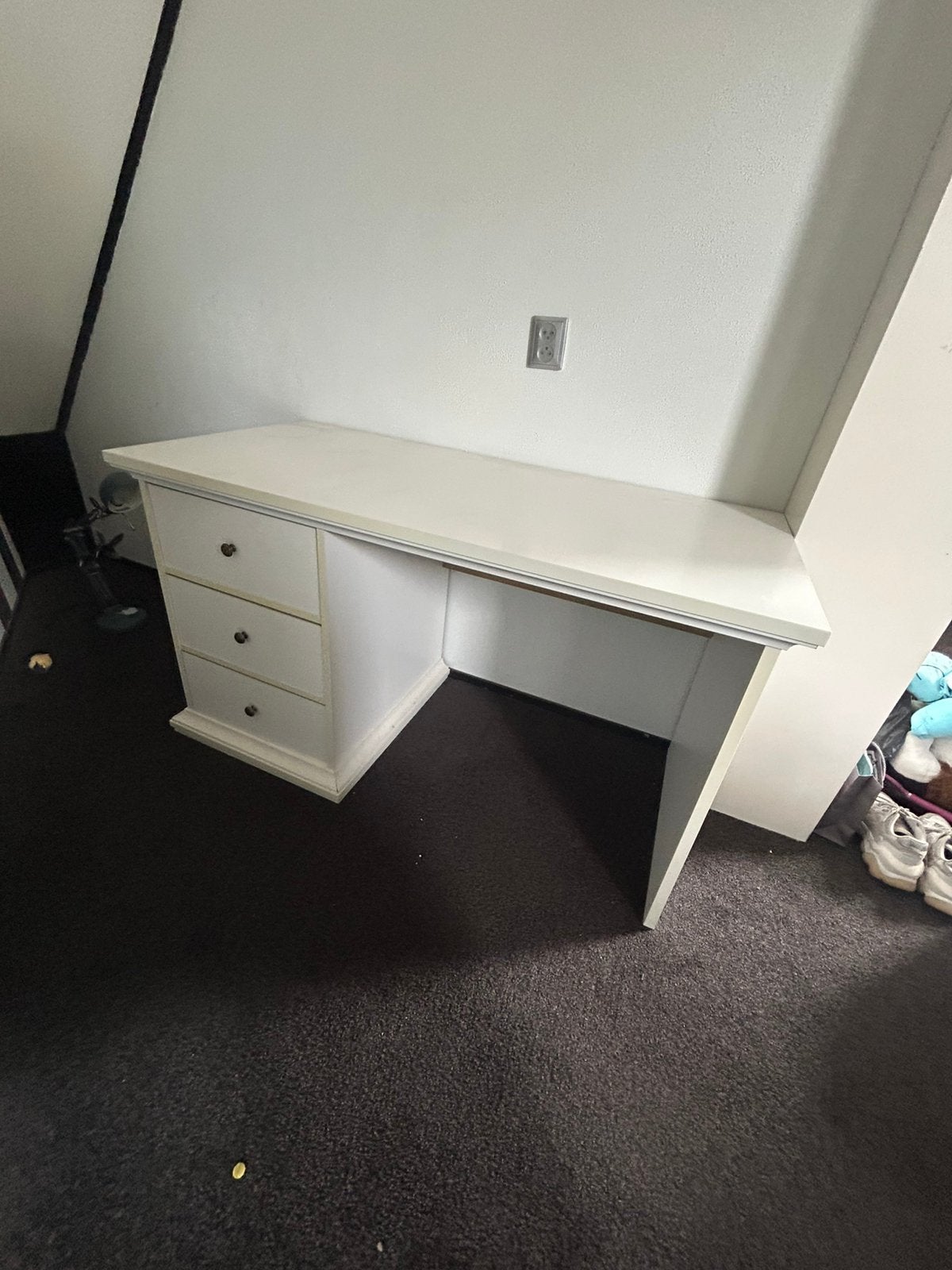 Bureau, Huis en Inrichting, Bureaus, Overige stijlen, Gebruikt, 62 cm, Schoolbureau