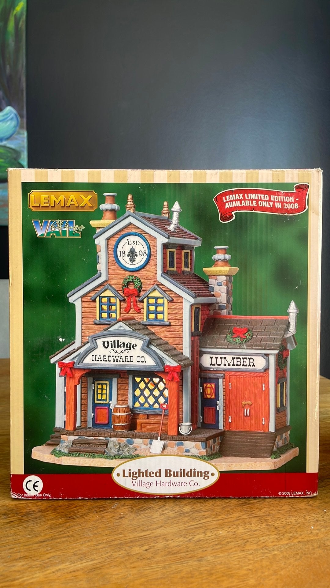 Lemax Vail Village - Village Hardware Co., Ophalen, Gebruikt