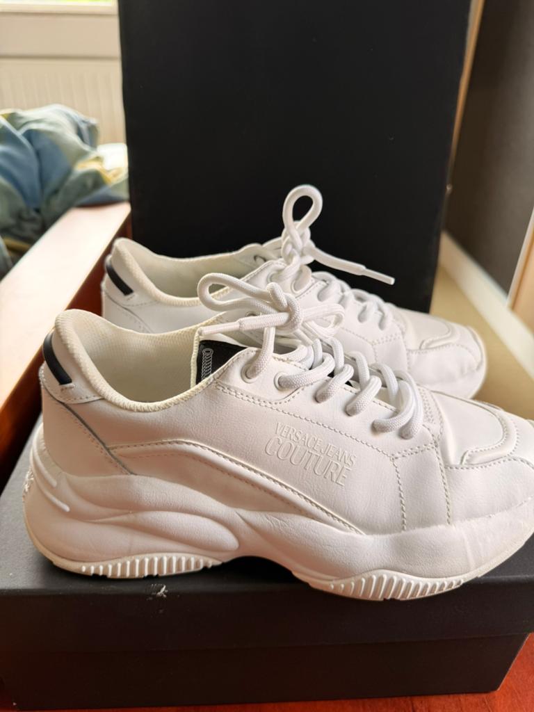 Versace Courture - maat 41- 7x gedragen, Kleding | Heren, Schoenen, Wit, Ophalen of Verzenden, Sneakers of Gympen, Gedragen