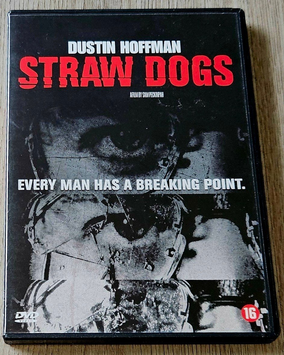 Straw Dogs (DVD) - Dustin Hoffman Thriller, Cd's en Dvd's, Vanaf 16 jaar, Nederlands, Actiethriller, Ophalen of Verzenden
