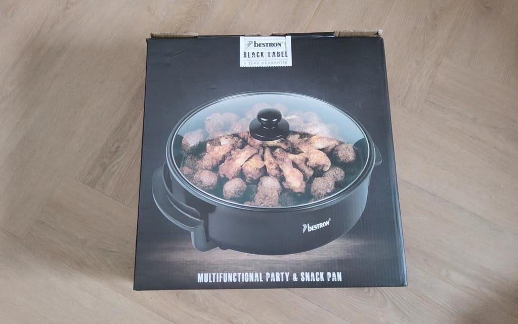 Bestron Multifunctionele Party & Snack Pan - Nieuw in doos, Ophalen of Verzenden, Nieuw