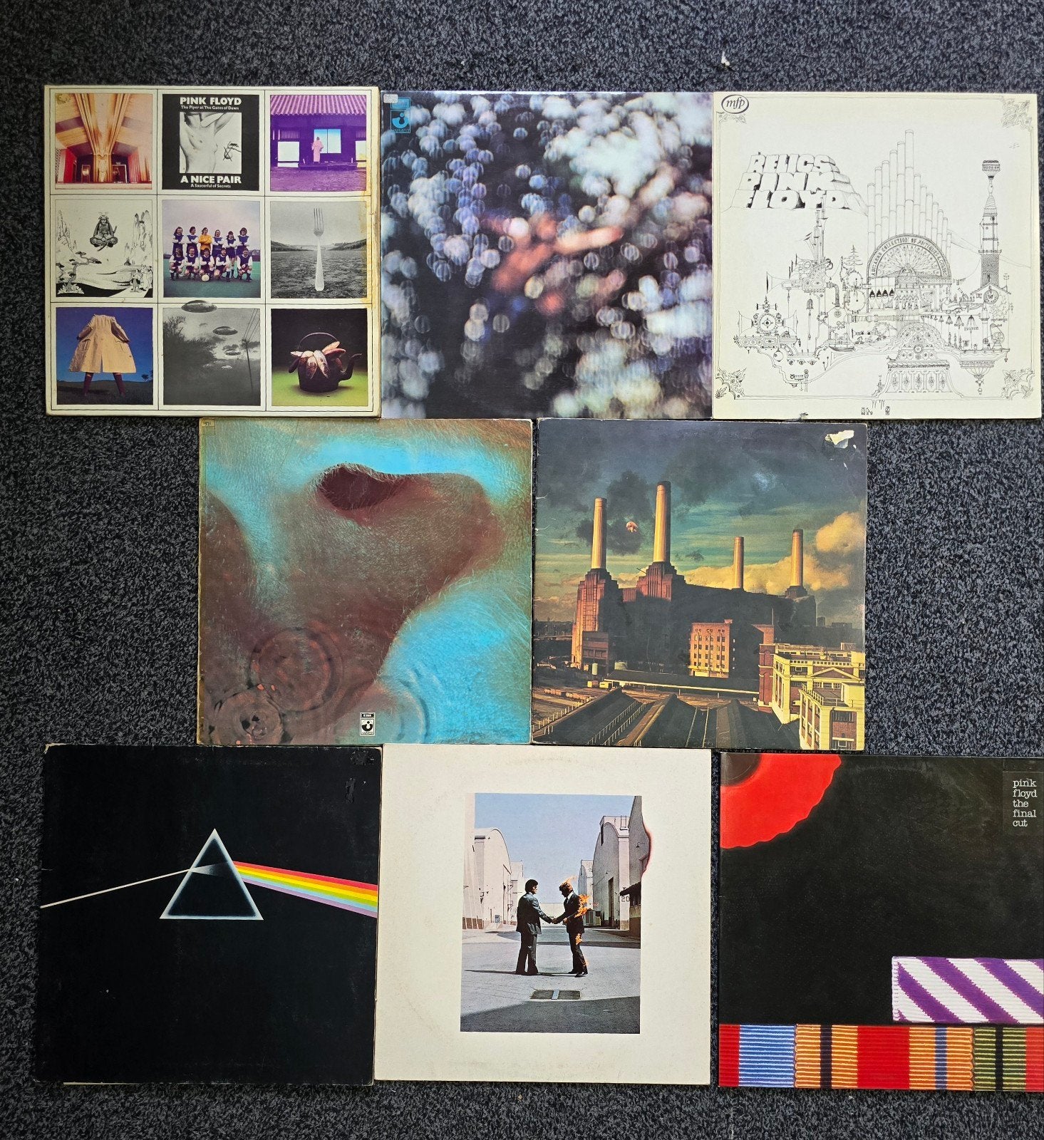 Pink Floyd 8 lp's, Ophalen of Verzenden, Gebruikt, 12 inch