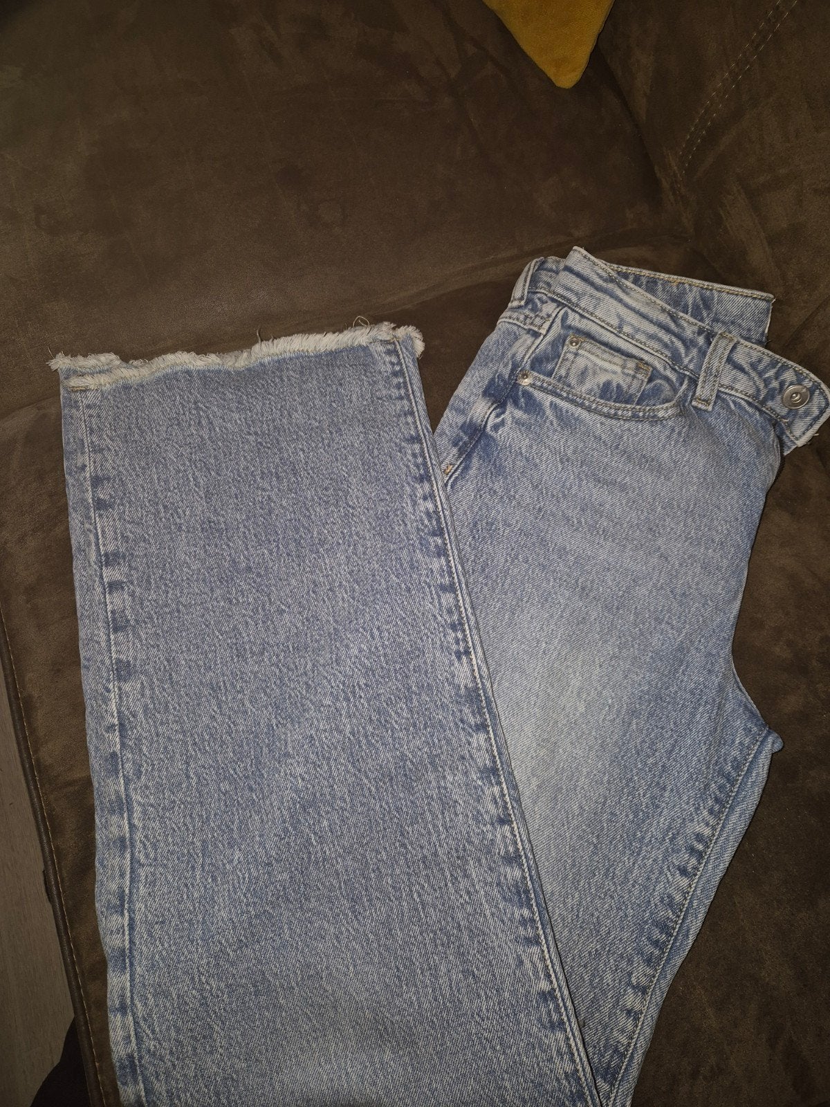 Shoeby Wide Leg Jeans - Maat 158, Blauw, Overige jeansmaten, Ophalen of Verzenden, Zo goed als nieuw