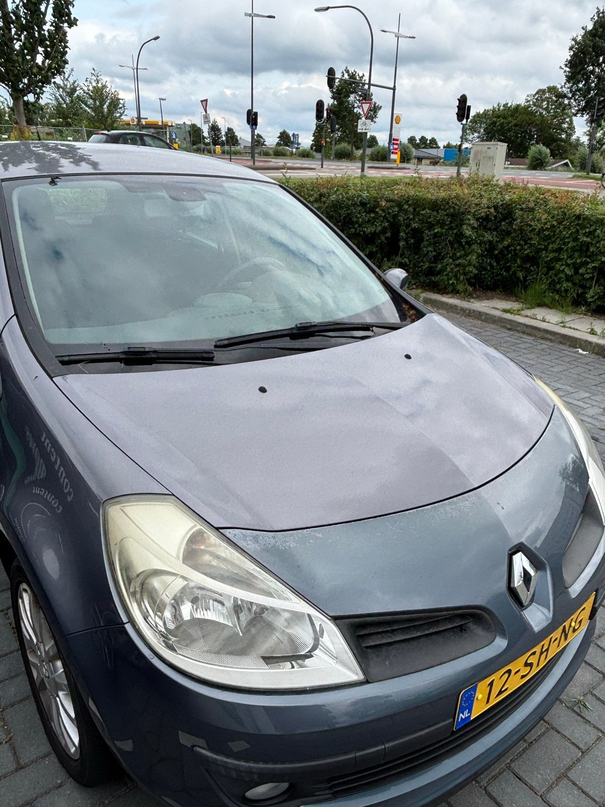 Renault Clio 1.4 16V 72KW 5-DRS E4 2006 Blauw, Voorwielaandrijving, 4 cilinders, Blauw, 1200 kg