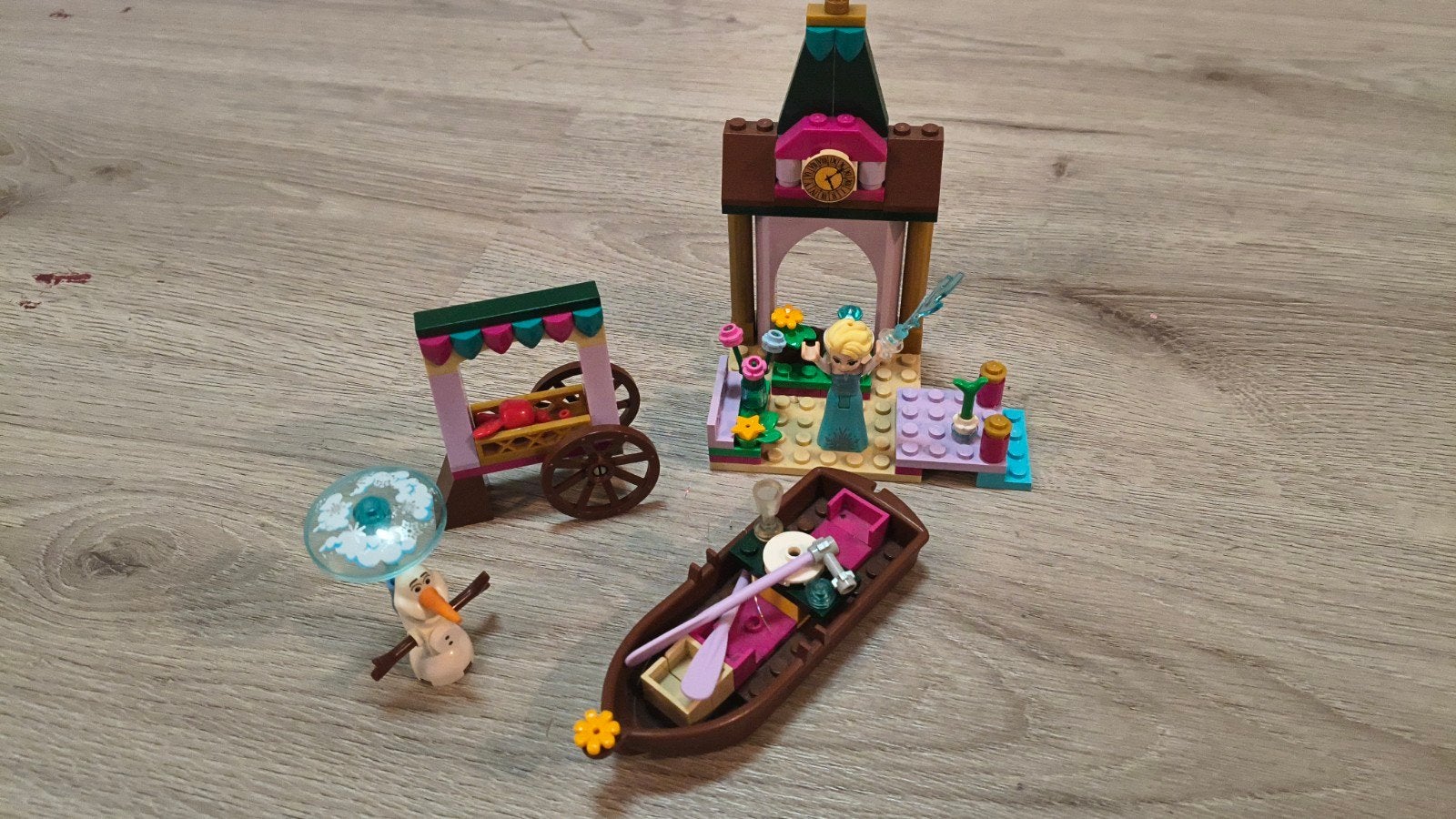 Lego Disney Frozen Anna's Kano-avontuur (41155), Lego, Ophalen of Verzenden, Disney, Complete set