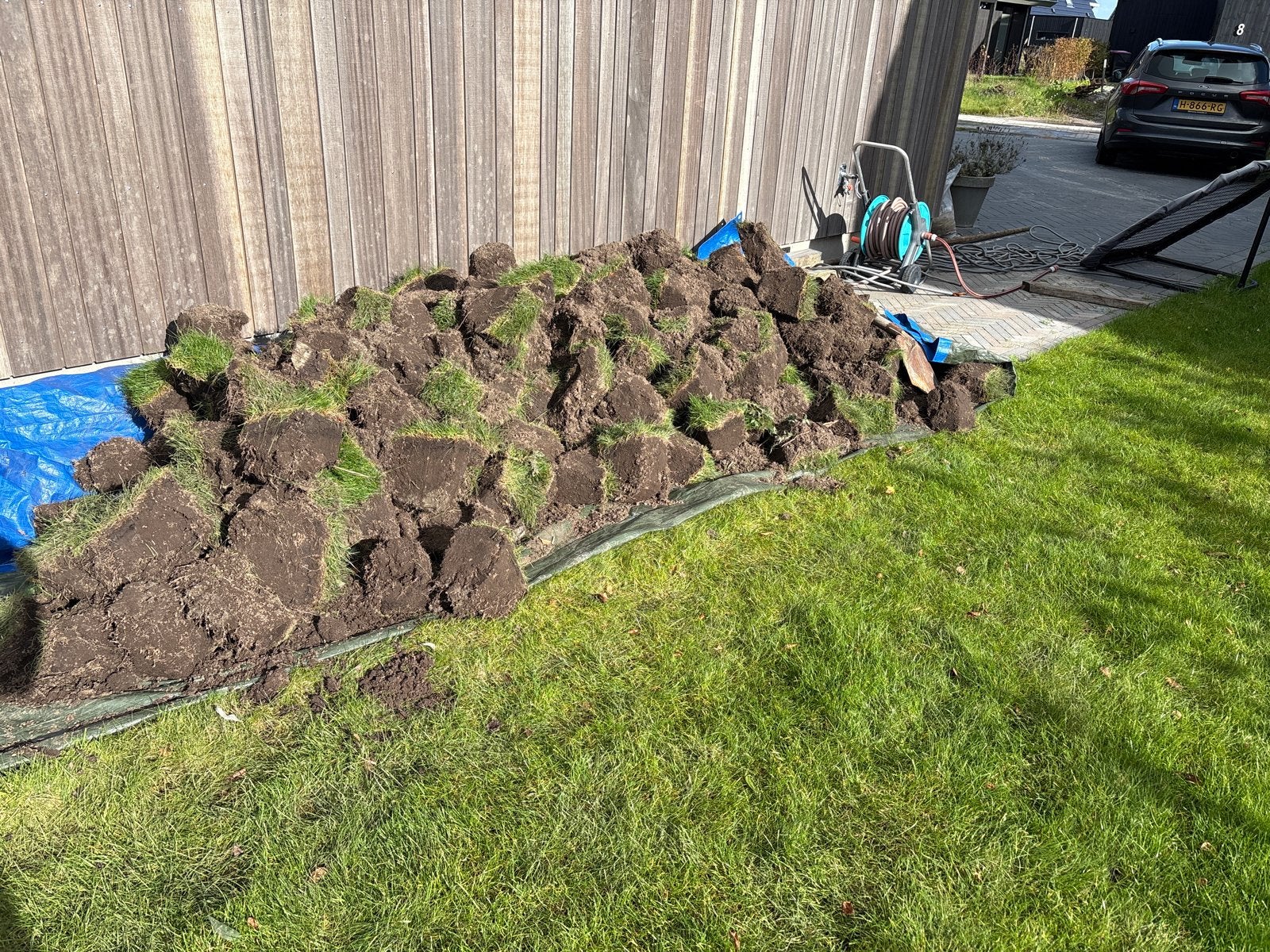 Prika grons ratis af te halen Ideaal voor opvullen, Tuin en Terras, Ophalen