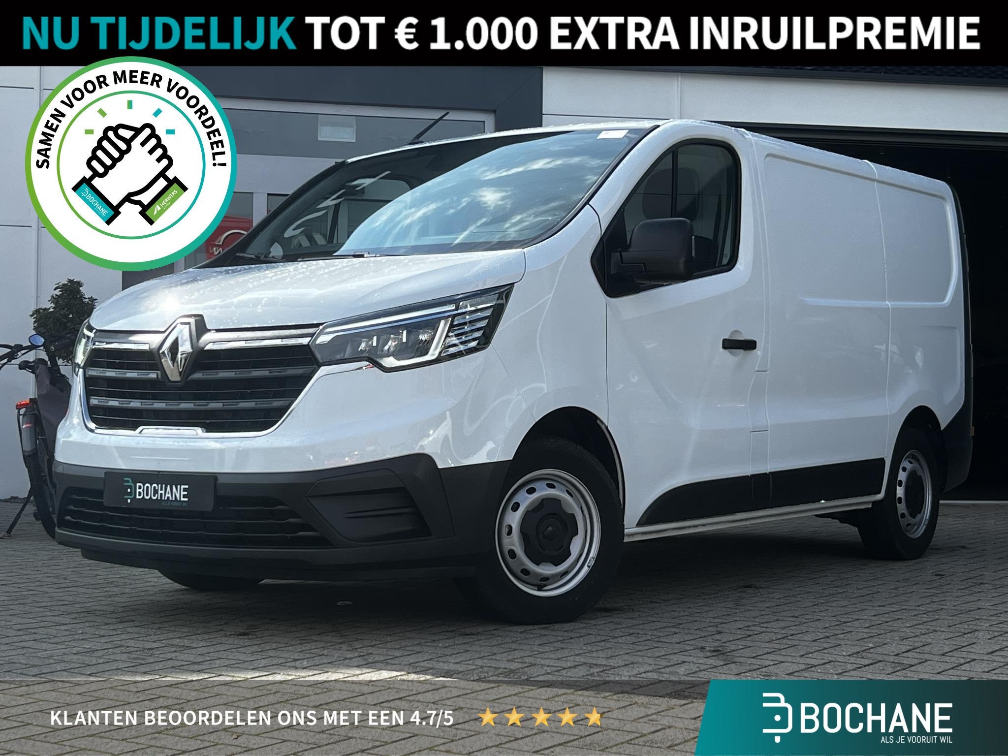 Renault Trafic 2.0 Blue dCi 130 T29 L1H1 Start | BPM vrij |, Auto's, Stof, Gebruikt, 4 cilinders, Met garantie (alle)