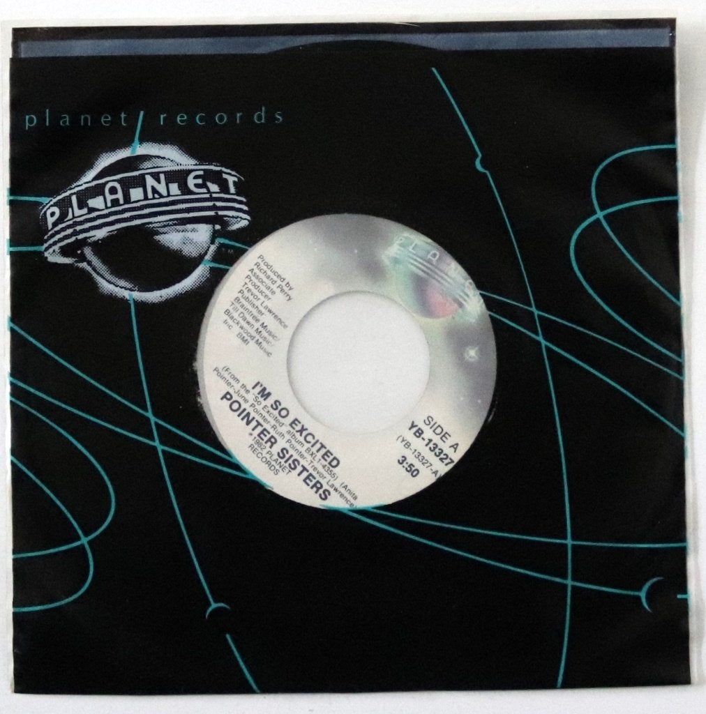 Pointer Sisters - I'm So Excited - 7 inch single – 1982, Ophalen, Gebruikt, 7 inch, Beschermende buitenhoes