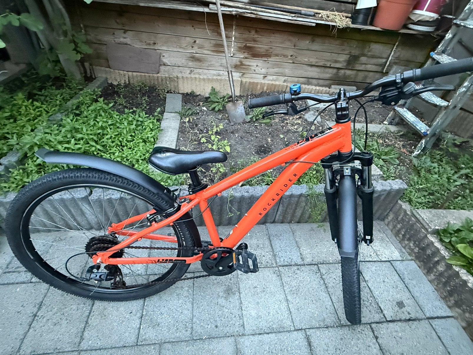 Rockrider st500 26 inch mountainbike te koop met spatborden, Ophalen, Zo goed als nieuw, 26 inch of meer, Versnellingen