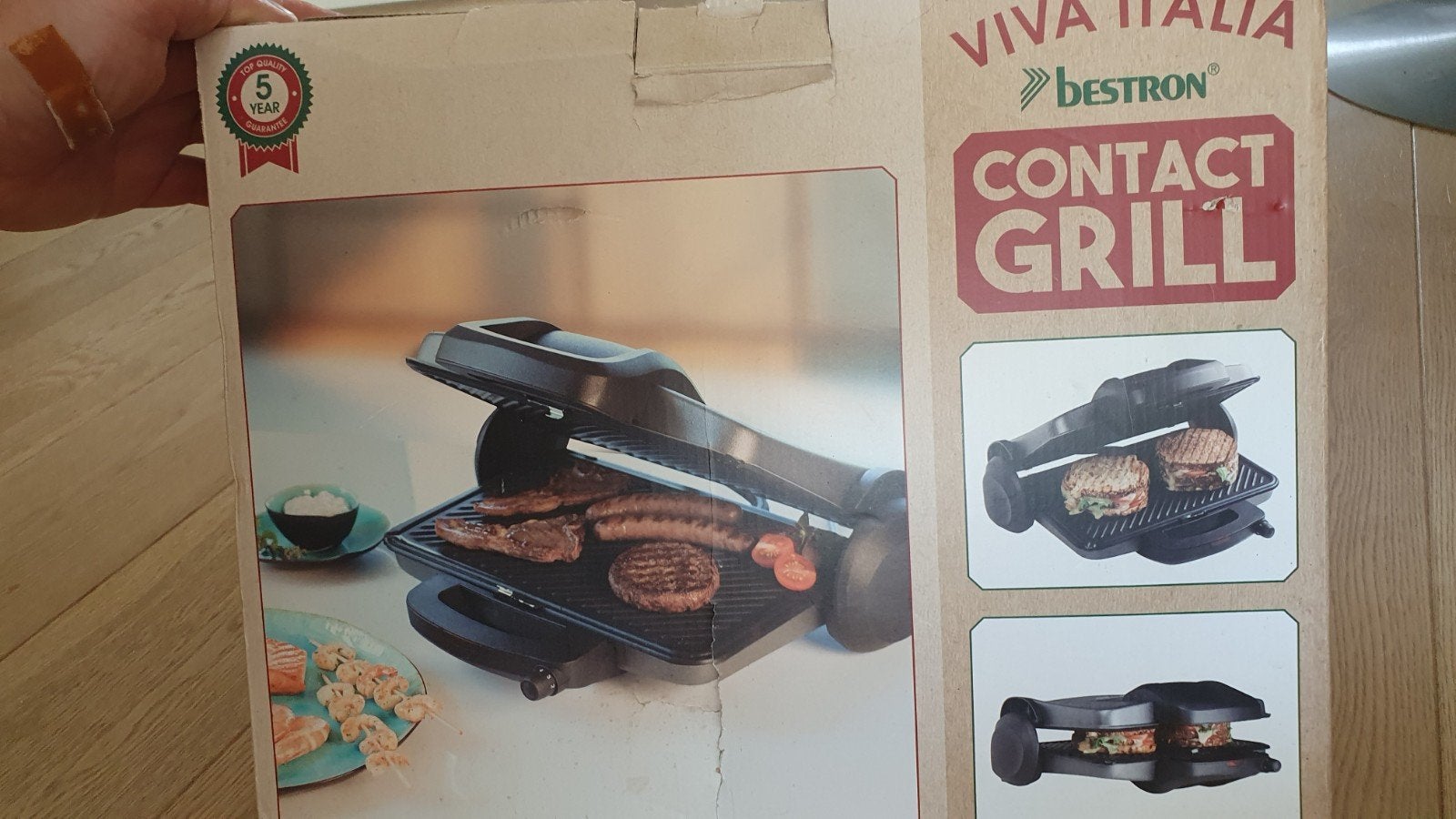 Bestron Viva Italia Contactgrill - Nieuw in doos, Ophalen, Nieuw