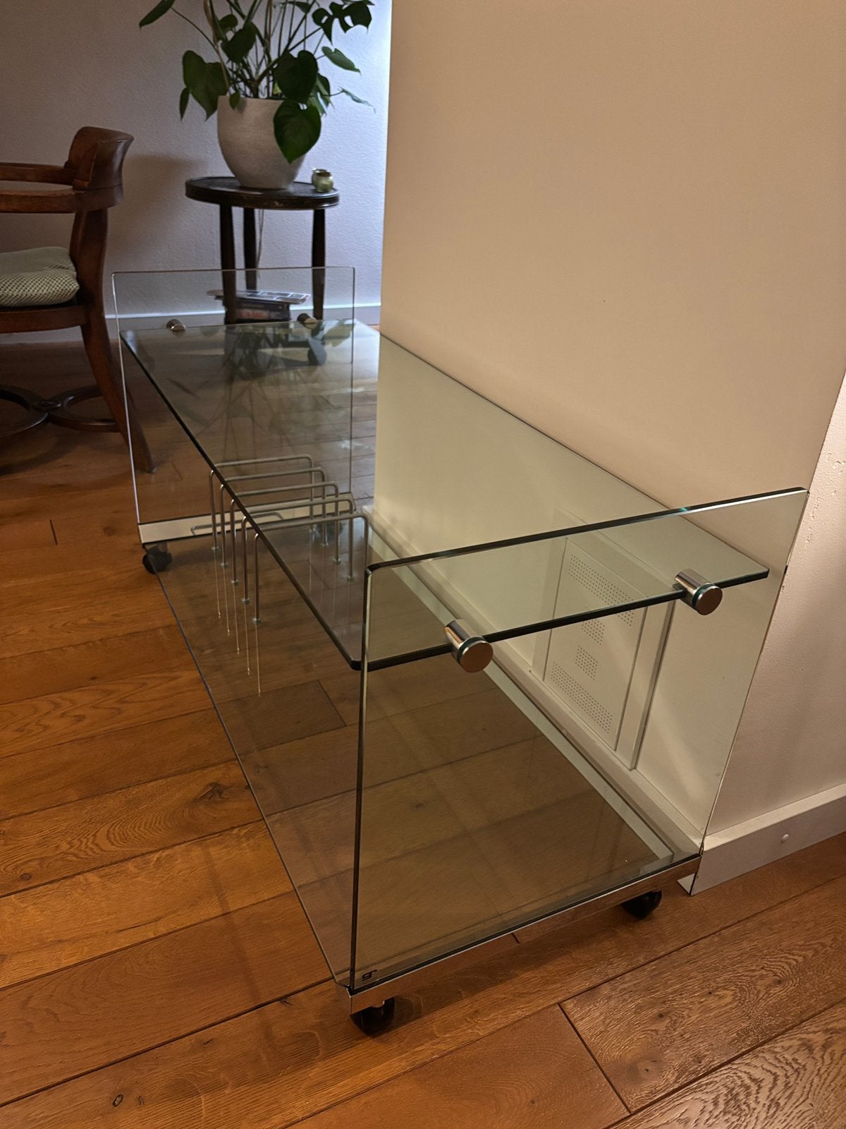 TV meubel, Ophalen, Zo goed als nieuw, 25 tot 50 cm, Minder dan 100 cm