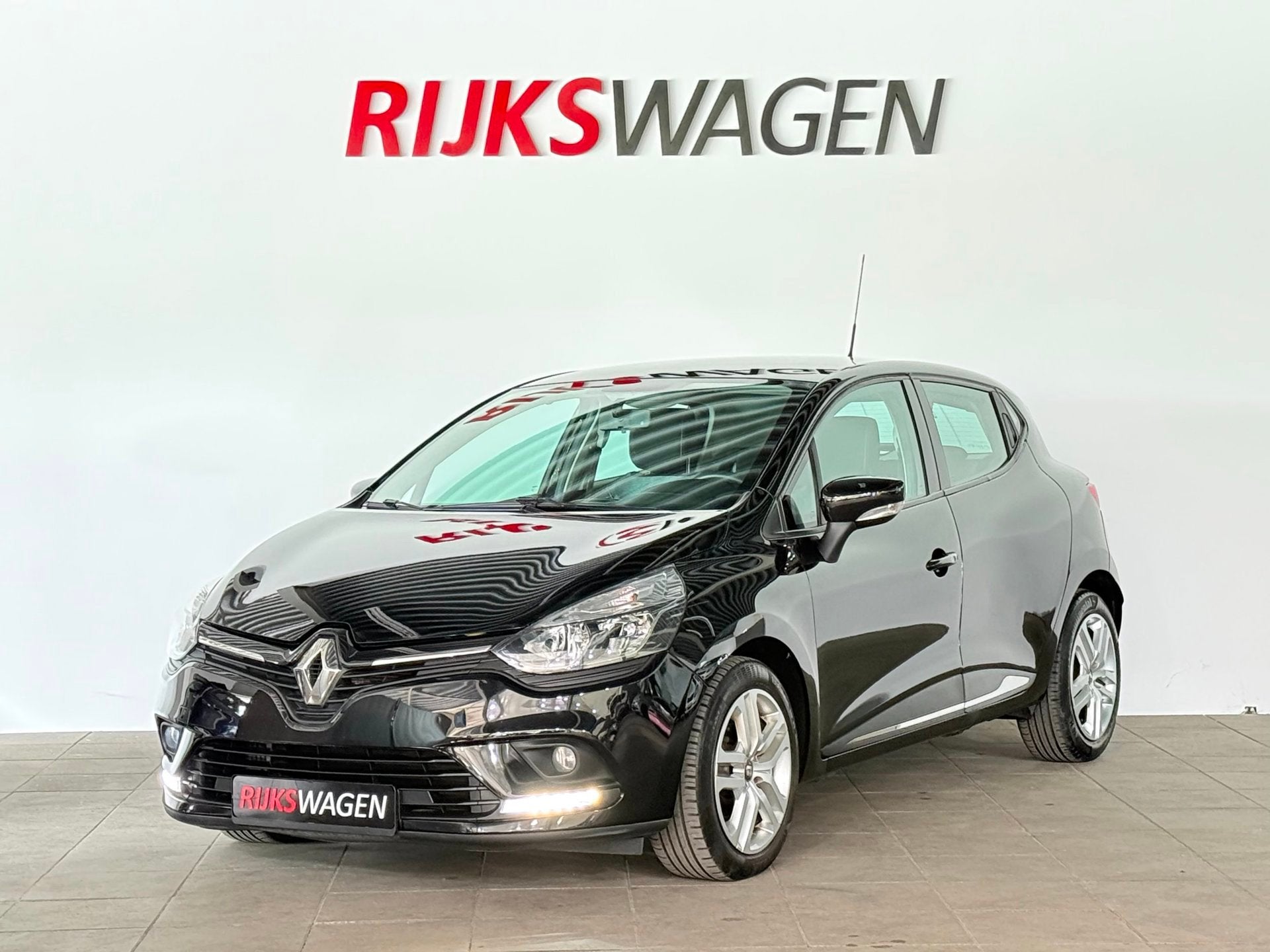 Renault Clio 0.9 TCe Zen LED/Cruise/Stoelverwarming, Auto's, Voorwielaandrijving, Stof, Gebruikt, Zwart