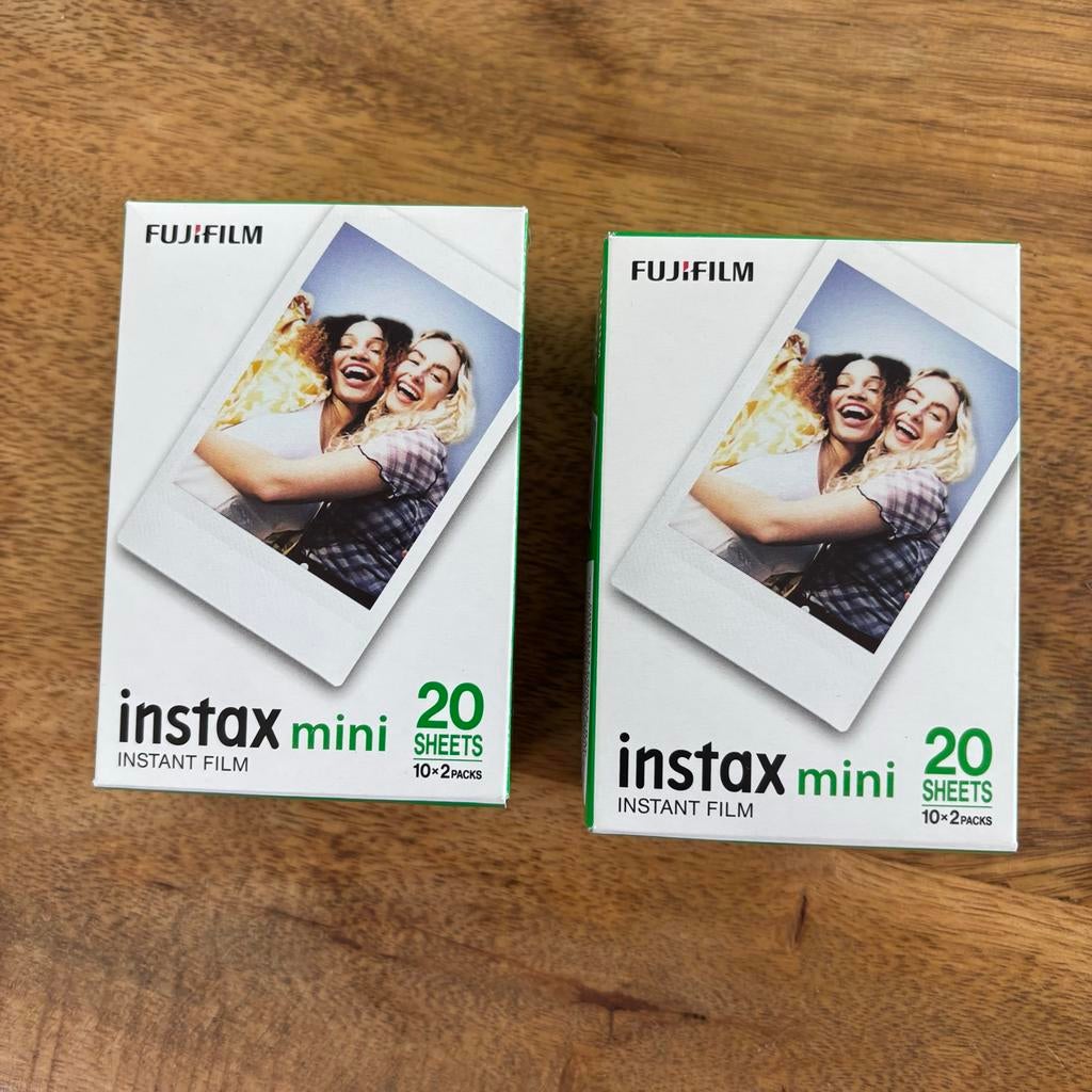 Fujifilm Instax Mini Instant Film (2x20 vellen), Ophalen of Verzenden, Accessoire