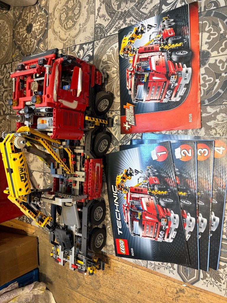 Lego technic, Ophalen, Gebruikt