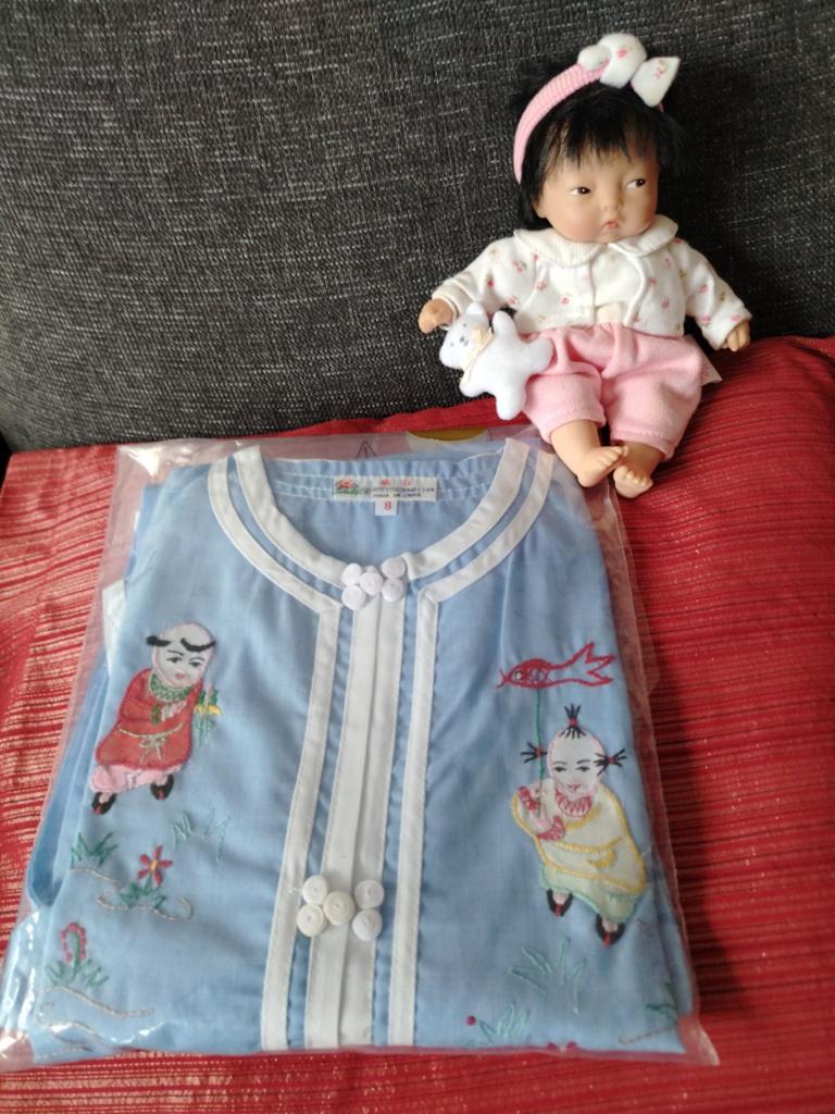 Kinder slaappak met Chinese pop Nieuwe, Ophalen of Verzenden, Nieuw, Meisje, Jas