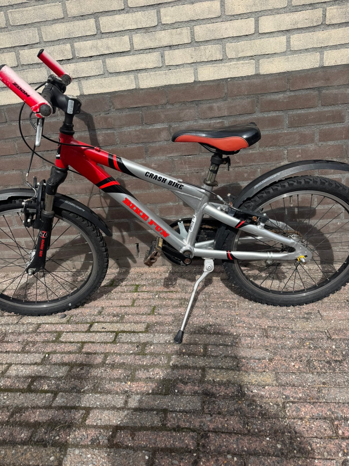 20 inch fiets, Ophalen, Terugtraprem, Staal, 16 tot 20 inch