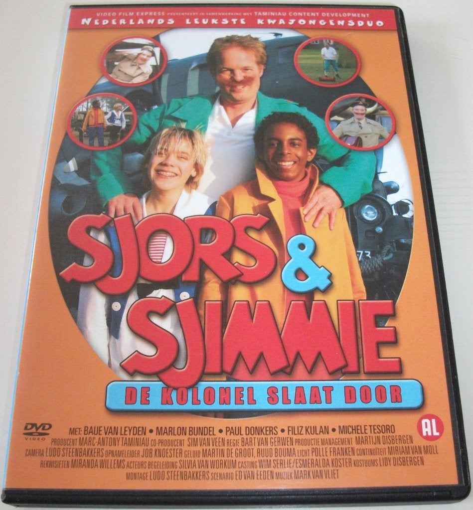 Dvd *** SJORS & SJIMMIE *** De Kolonel slaat door, Cd's en Dvd's, Alle leeftijden, Ophalen of Verzenden, Zo goed als nieuw, Actie en Avontuur