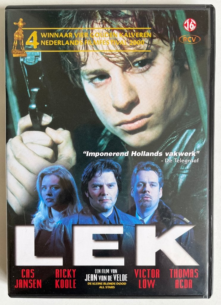 Lek (DVD, Jean van de Velde, Victor Löw, Cas Jansen), Maffia en Misdaad, Vanaf 16 jaar, Nederlands, Zo goed als nieuw