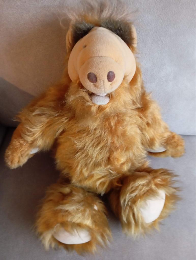 Vintage ALF Pluche Knuffel - Origineel uit 1986, Gebruikt, Overige merken, Overige karakters, Overige typen