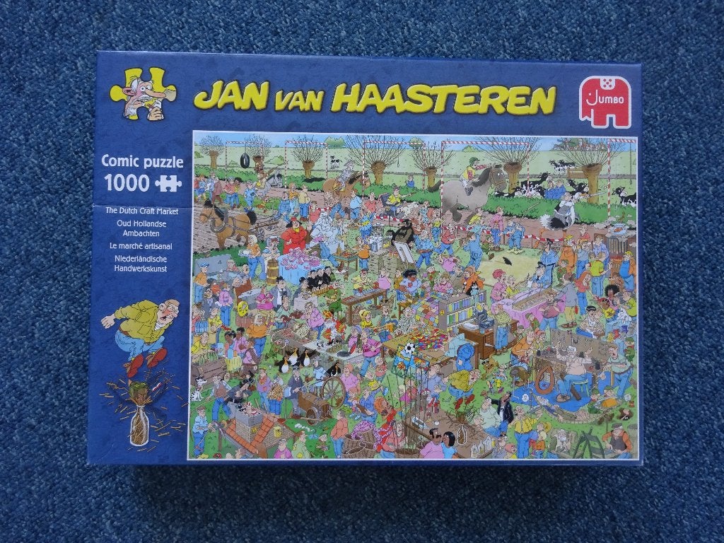 ( nr. 46 )  Jan van Haasteren puzzel, Ophalen of Verzenden, 500 t/m 1500 stukjes, Gebruikt
