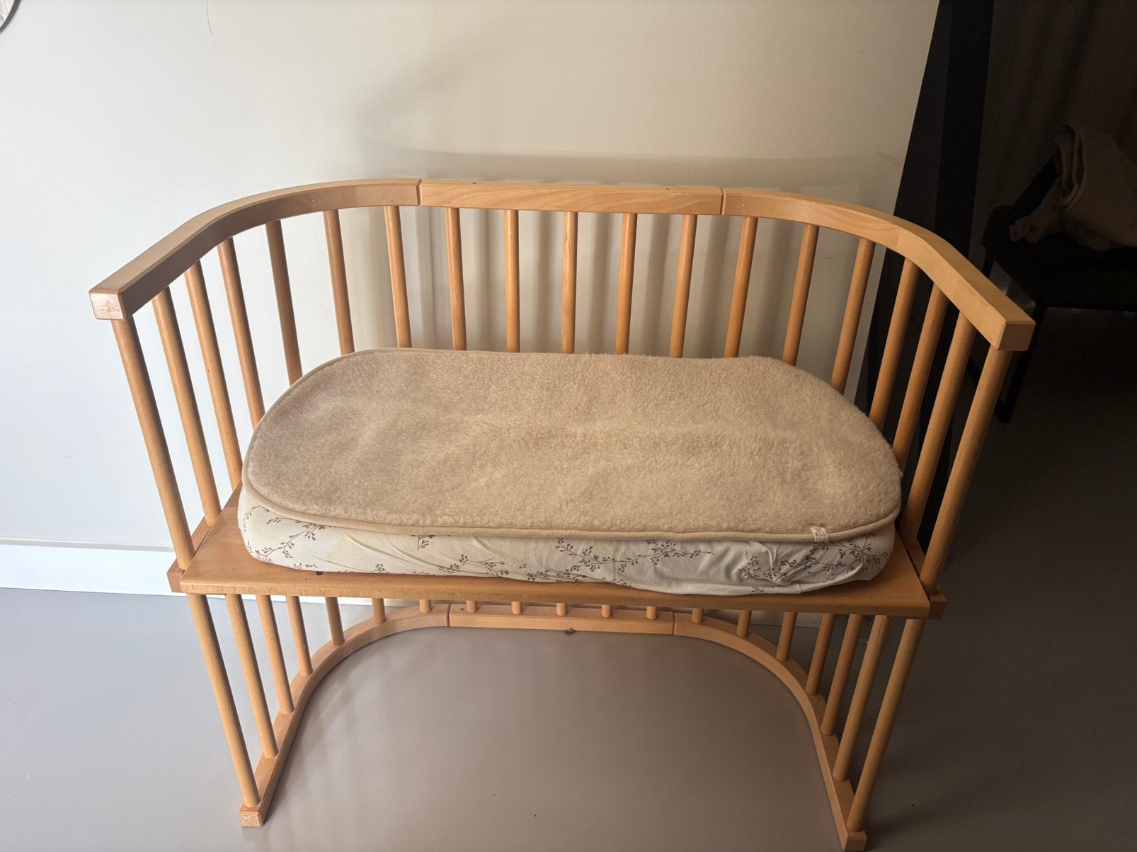Co sleeper Babybay hout ovaal, Kinderen en Baby's, Ophalen, Zo goed als nieuw, Wieg