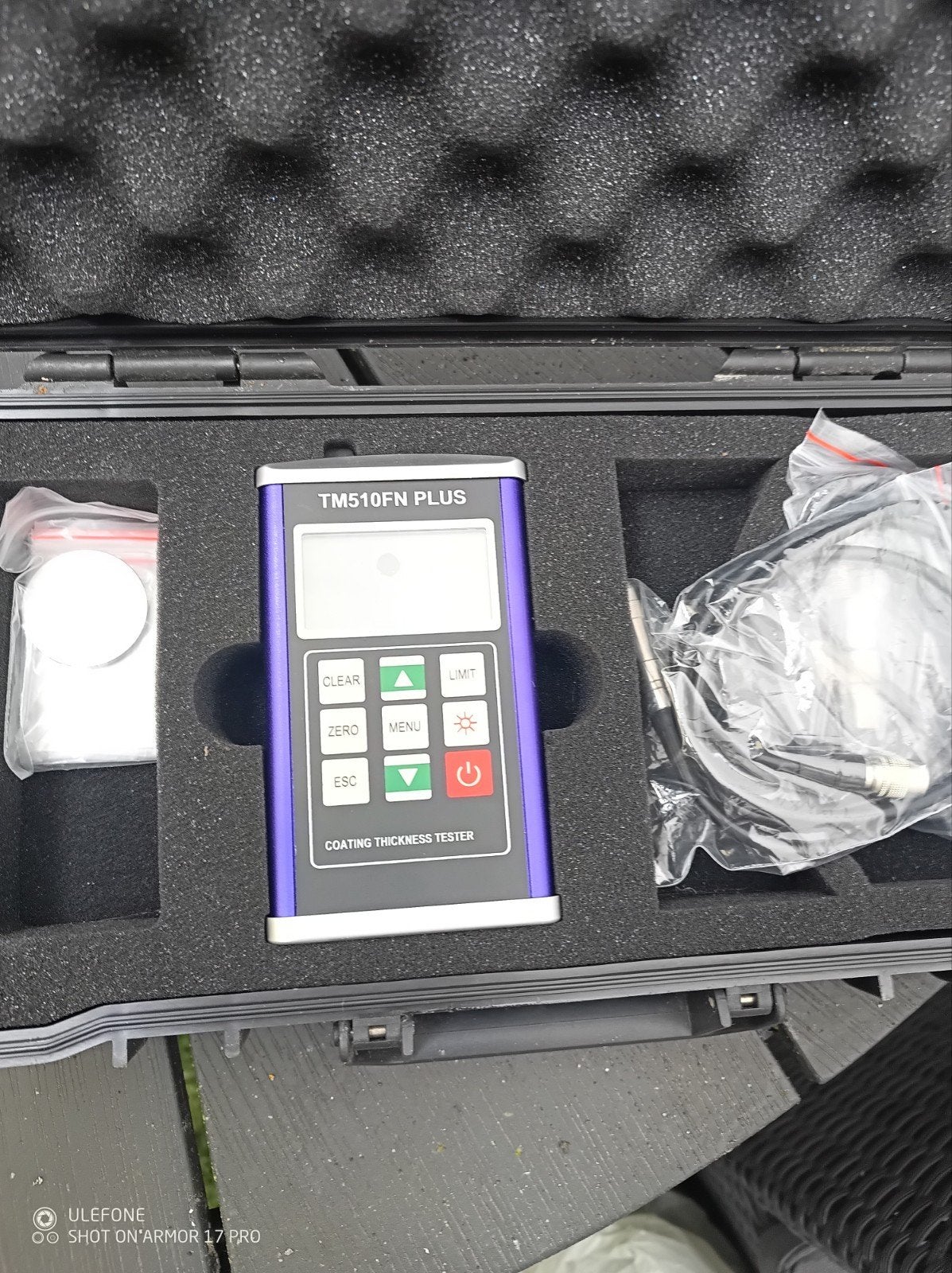 TM510FN Plus Coating Thickness Tester - Nieuwstaat, Doe-het-zelf en Verbouw, Meetapparatuur, Ophalen of Verzenden