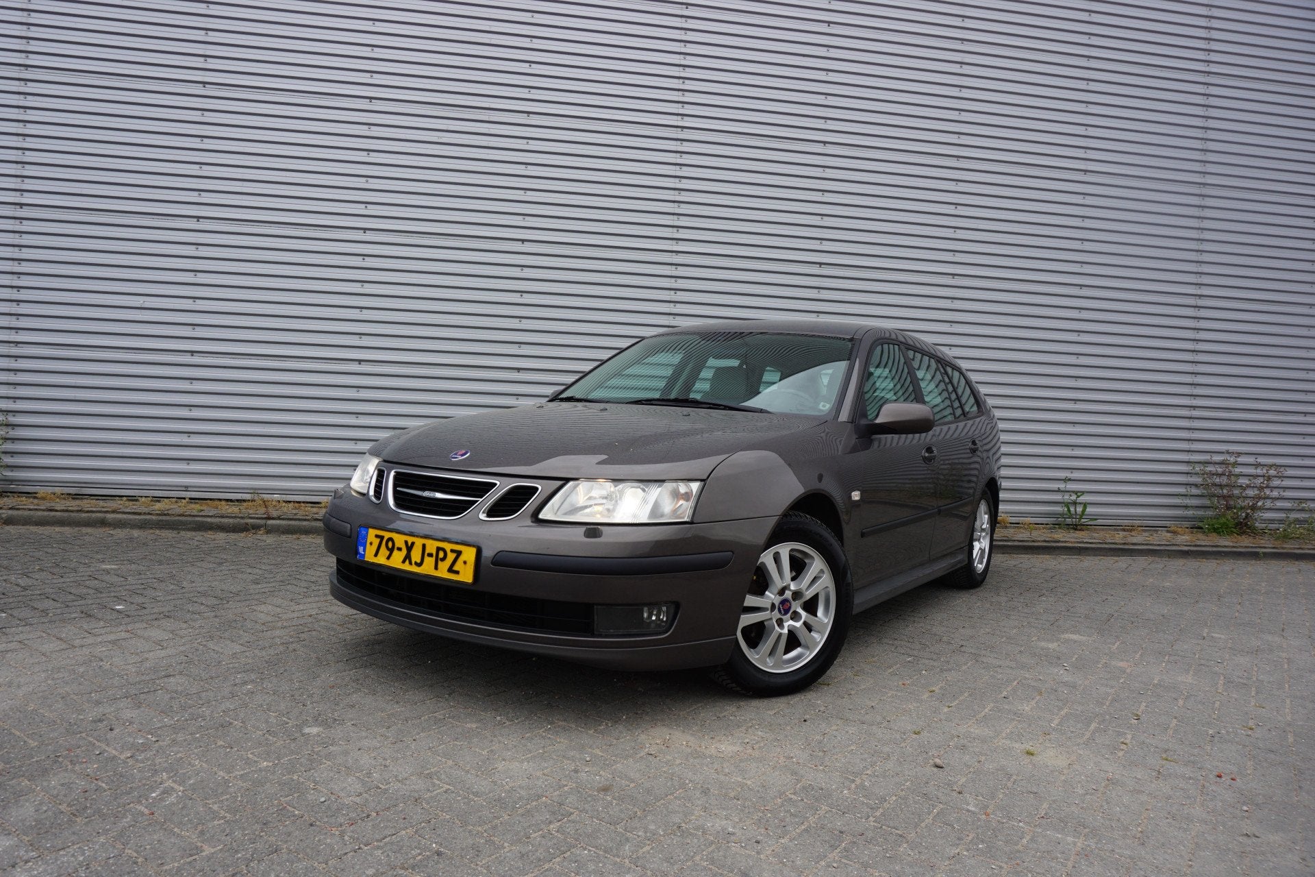 Saab 9-3 Sport Estate 1.8 Vector Airco / Navi / Cruise / Sto, Auto's, Gebruikt, 4 cilinders, 1796 cc, Origineel Nederlands