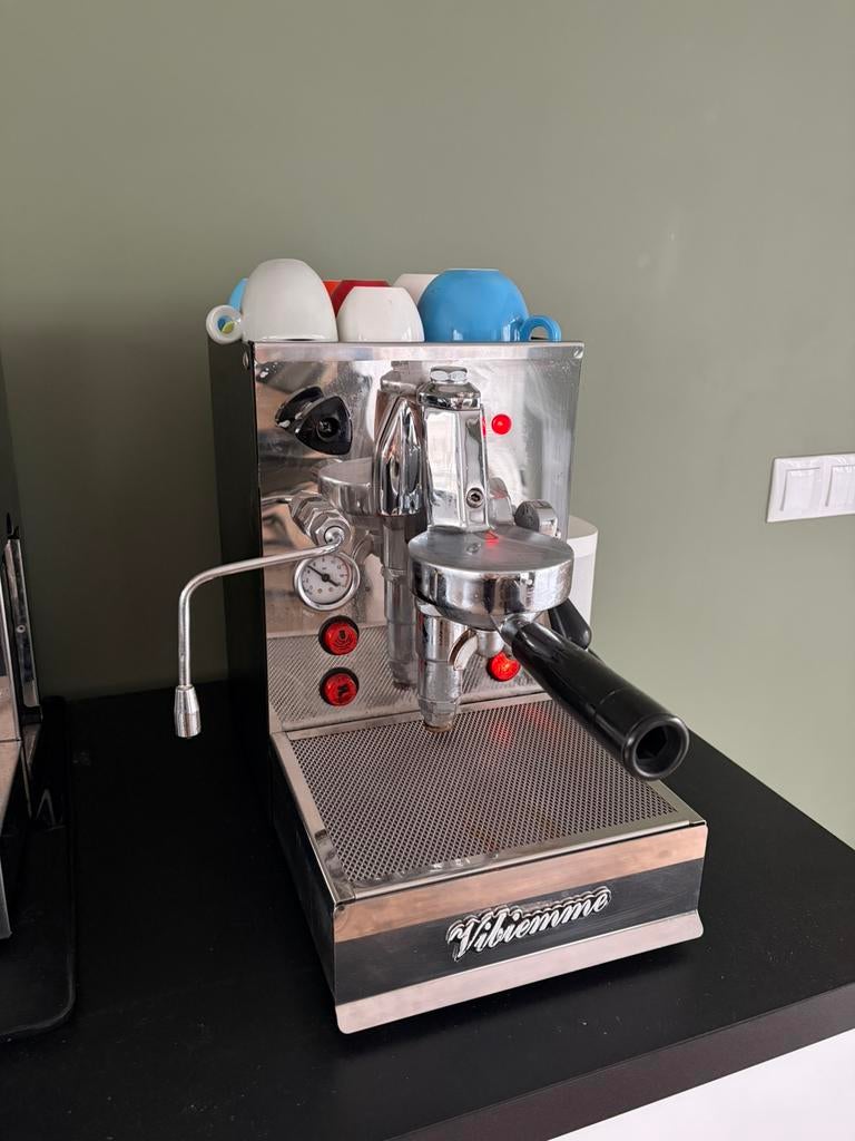 Profesioneel italiaanse vibiemme domobar E61, Witgoed en Apparatuur, Koffiezetapparaten, Ophalen, Espresso apparaat, 10 kopjes of meer