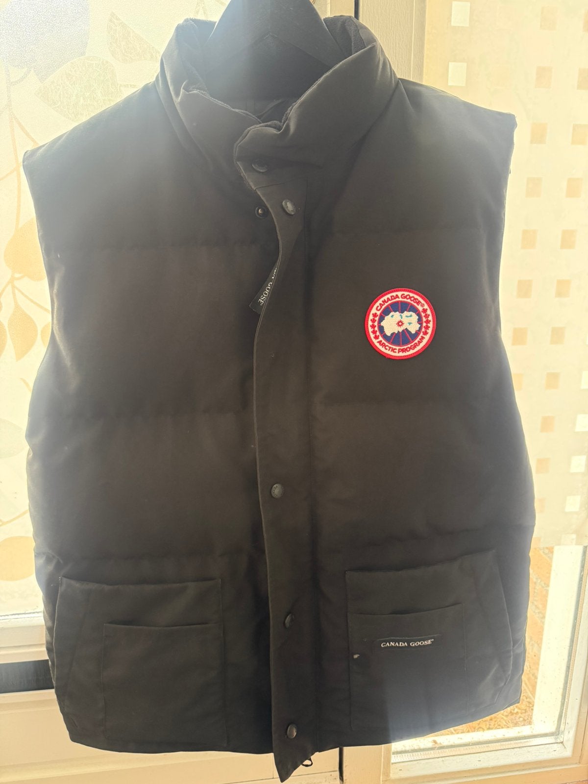 Canada goose bodywarmer, Ophalen of Verzenden, Zo goed als nieuw, Zwart
