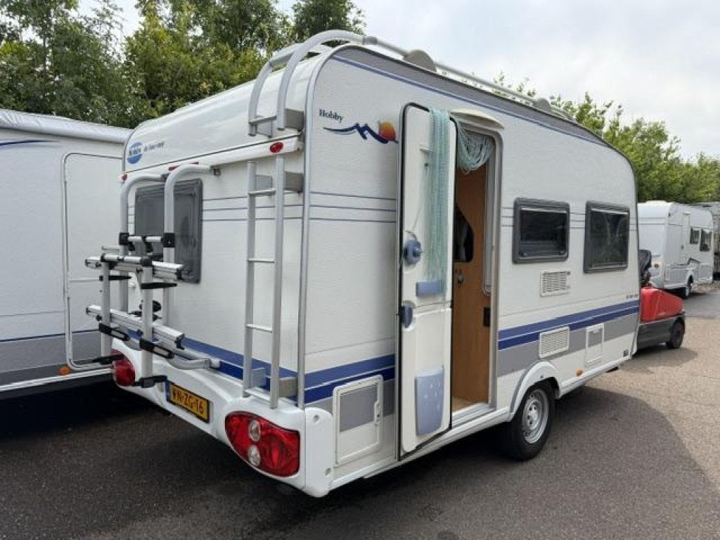 Hobby De luxe Easy 400 + voortent + luifel, Caravans en Kamperen, Bedrijf, Hobby
