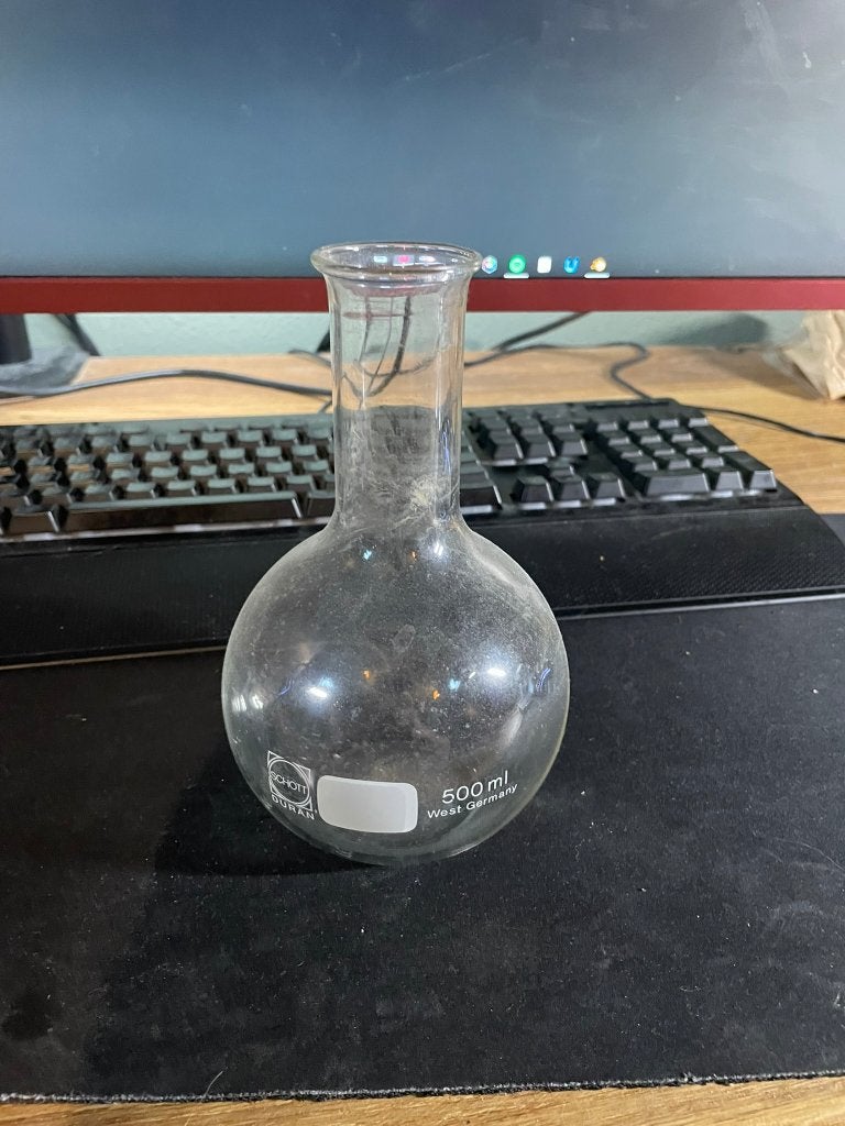 laboratoriumglaswerk 500ml flask, Ophalen of Verzenden