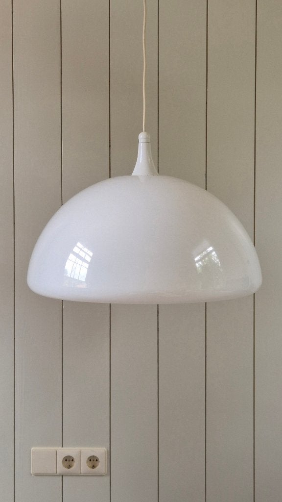 Vintage Martinelli Luce hanglamp model 1800 space age lamp, Huis en Inrichting, Lampen | Hanglampen, Ophalen, Zo goed als nieuw