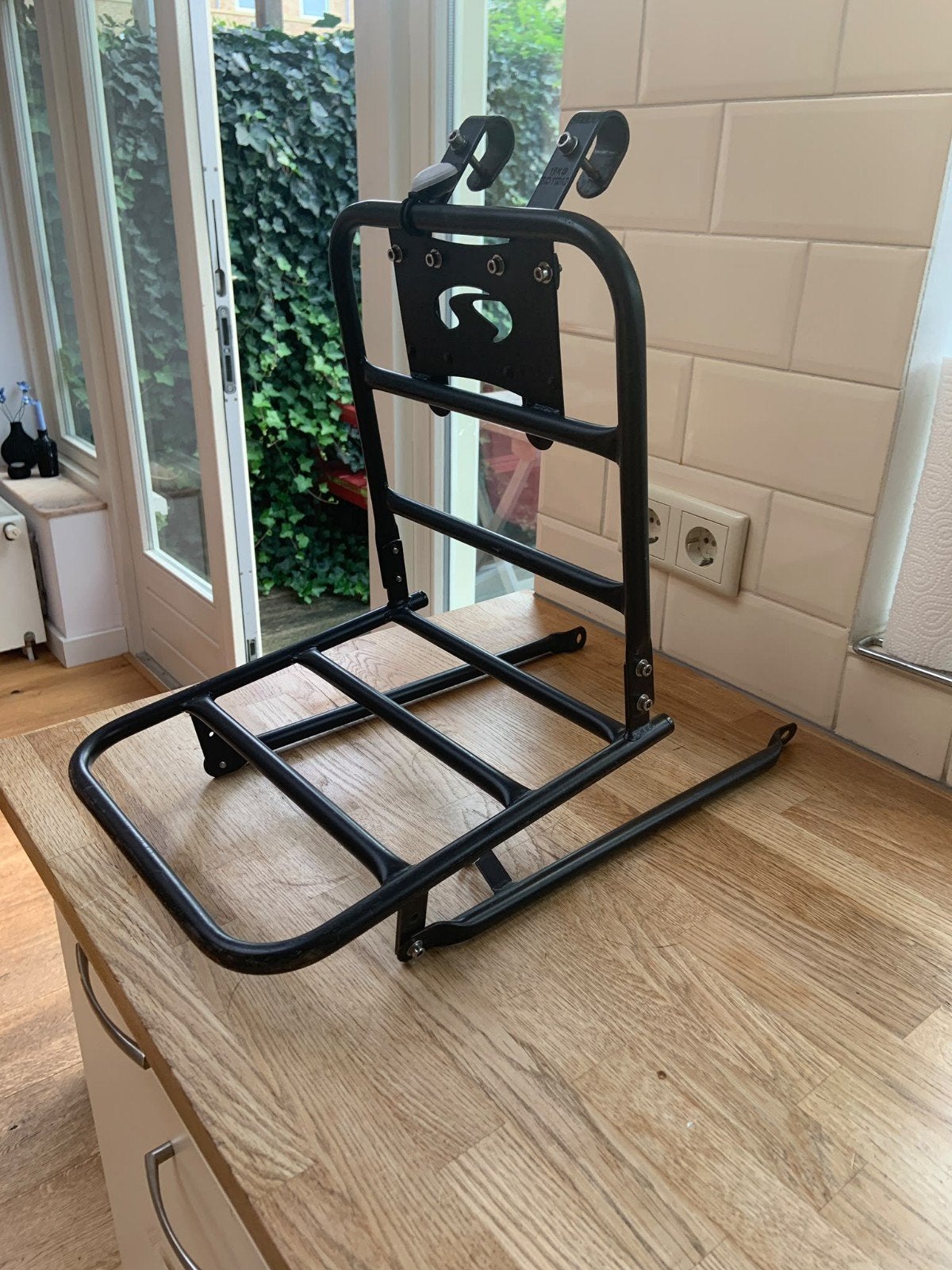 Zwarte voordrager / transportrek, Ophalen, Gebruikt