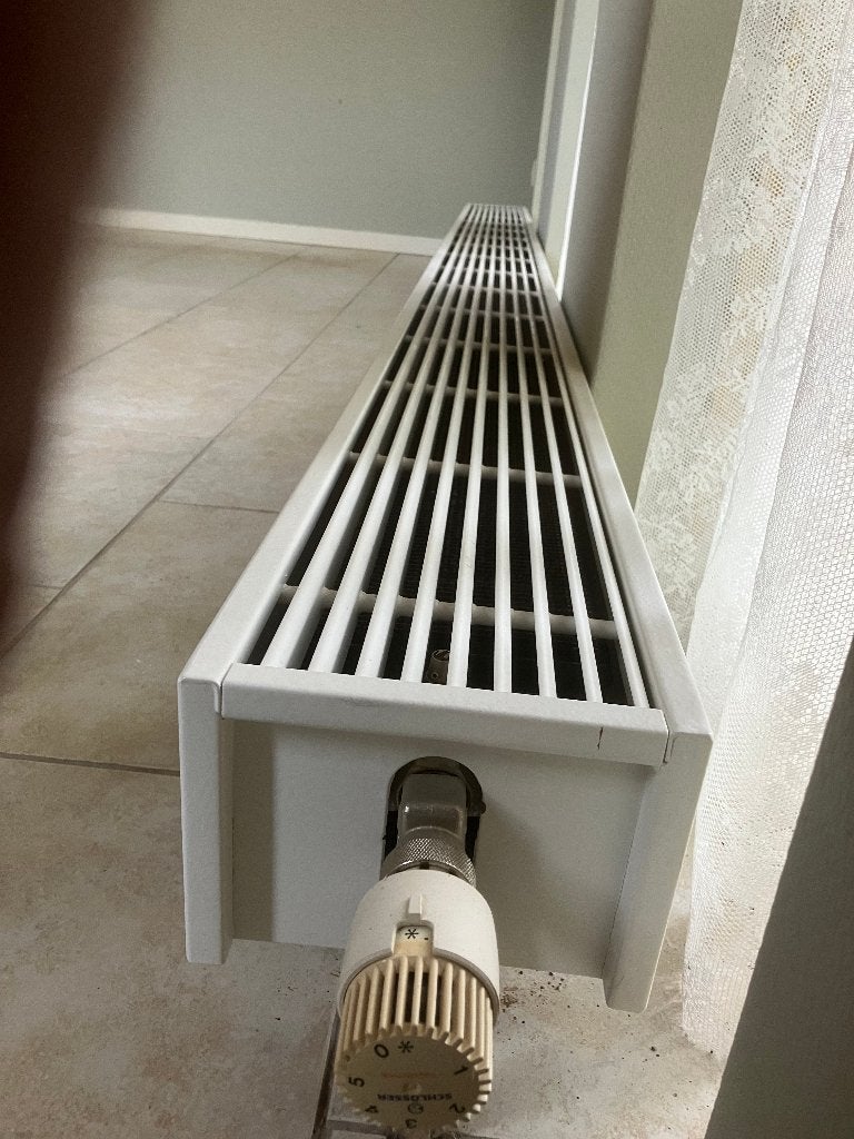 Convectorradiator vrijstaand JAGA, type 09, 2,80 m., Doe-het-zelf en Verbouw, Verwarming en Radiatoren, Ophalen, Hoog rendement (Hr)