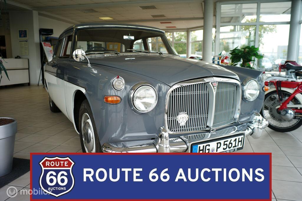 Rover Mk I Saloon | 1961 | Route 66 Auctions, Auto's, Rover, Overige carrosserieën, Zwart, Bedrijf