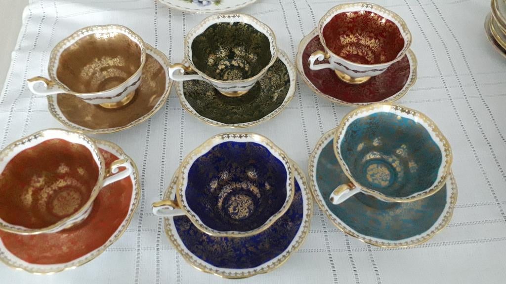 Royal Albert Avon thee kop en schotels voor verzamelaar., Ophalen of Verzenden