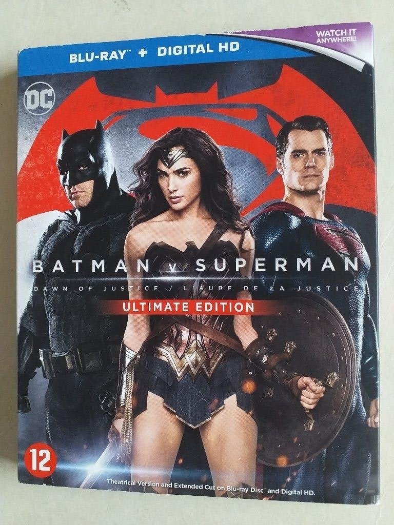 Batman v Superman Ultimate Edition Bluray, Cd's en Dvd's, Blu-ray, Engels, Nederlands, Film, Actie