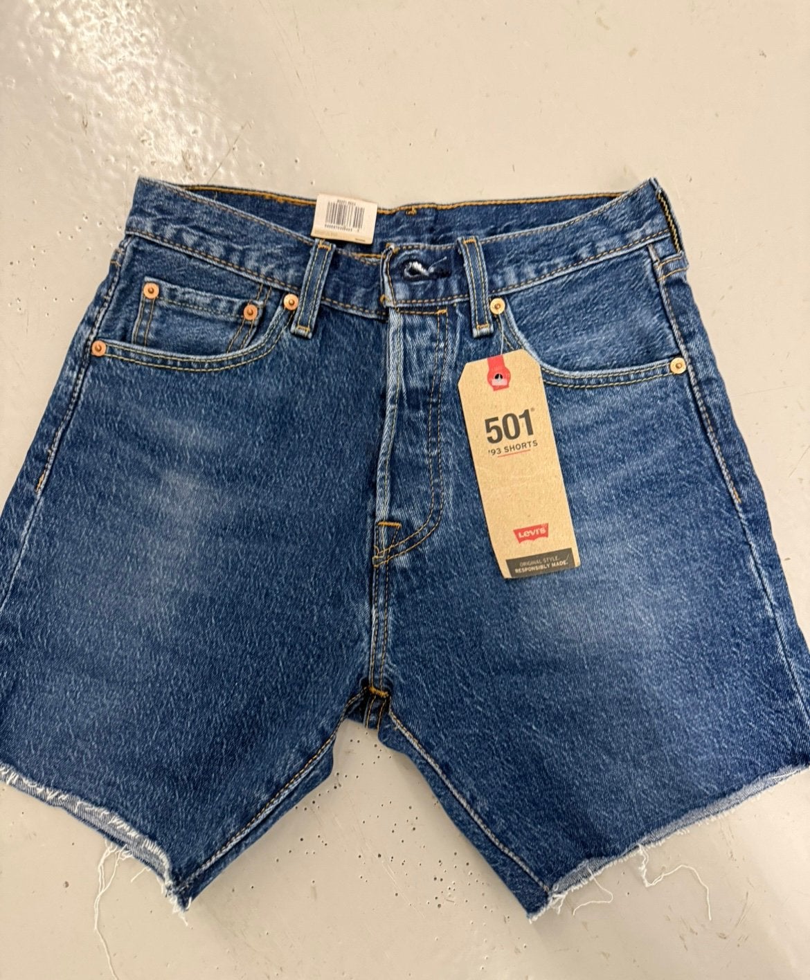Levis 501 short maat 27, Ophalen of Verzenden, Nieuw, Blauw, W32 (confectie 46) of kleiner