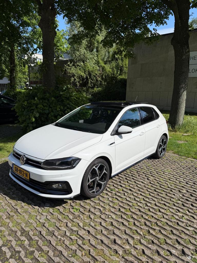 Volkswagen Polo 1.0 TSI 115pk 2018 Wit full option, 1055 kg, Origineel Nederlands, Bedrijf, Handgeschakeld