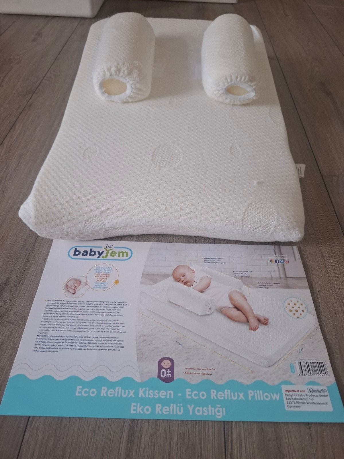 Babyjem Eco Reflux Kussen - Anti-reflux kussen, Ophalen of Verzenden, Nieuw, Overige typen