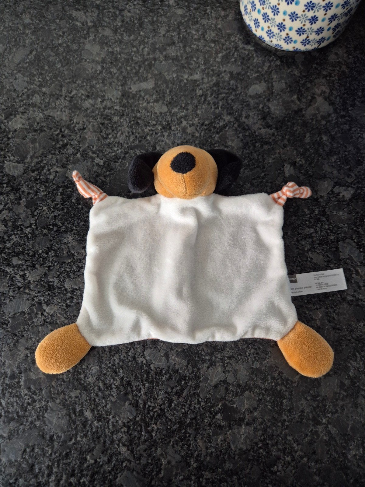 HEMA  - Knuffeldoekje Teckel 33.50.0530, Ophalen of Verzenden, Overige typen