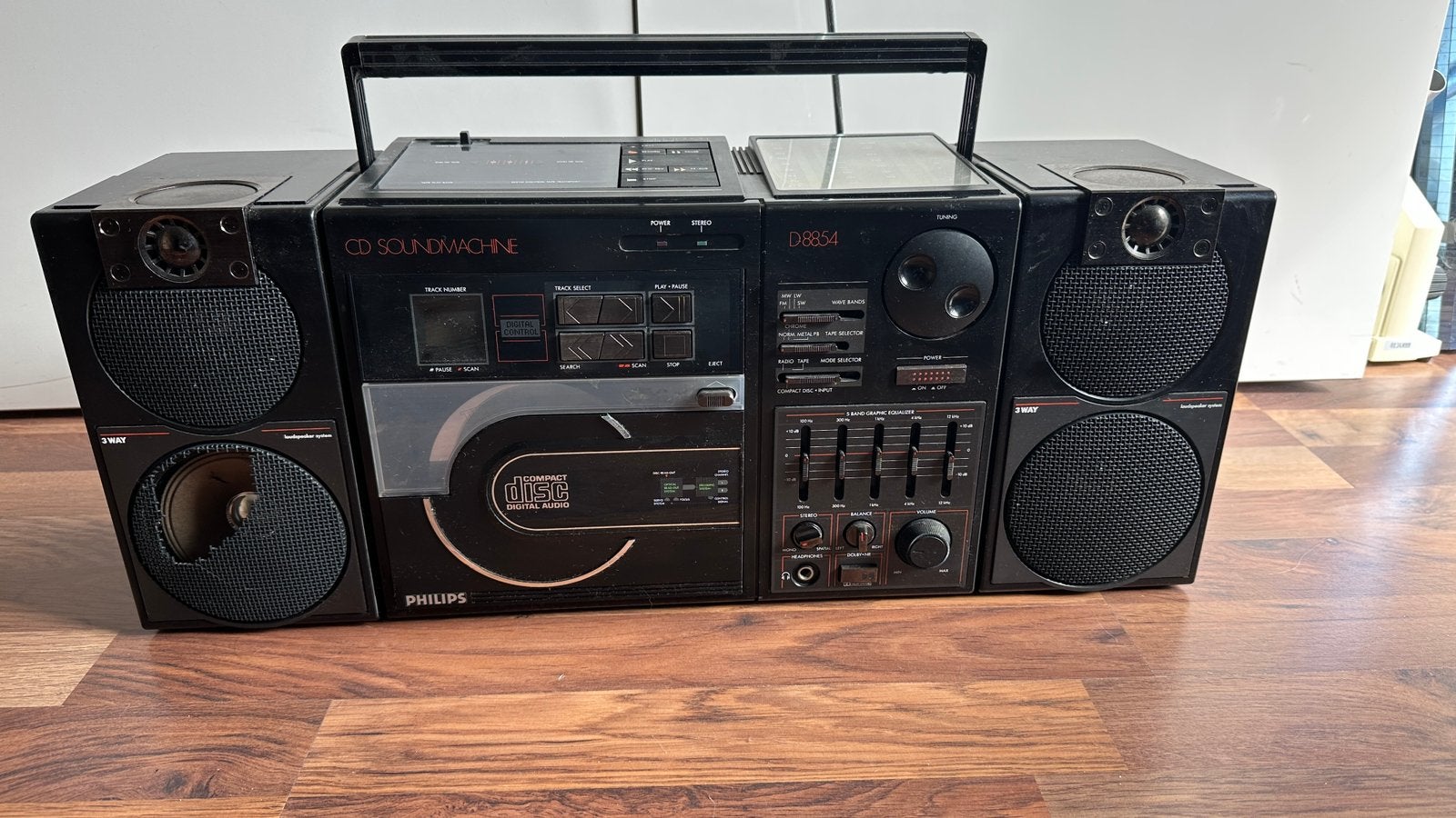 Philips soundmachine D 8854, Ophalen, Gebruikt