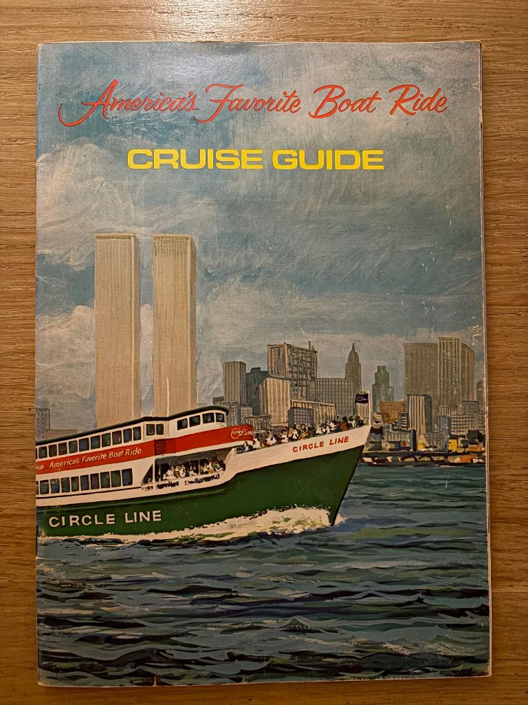 Cruise guide van Circle Line New York jaren ‘70, Boeken, Reisgidsen, Ophalen of Verzenden, Reisgids of -boek, Noord-Amerika, Onbekend