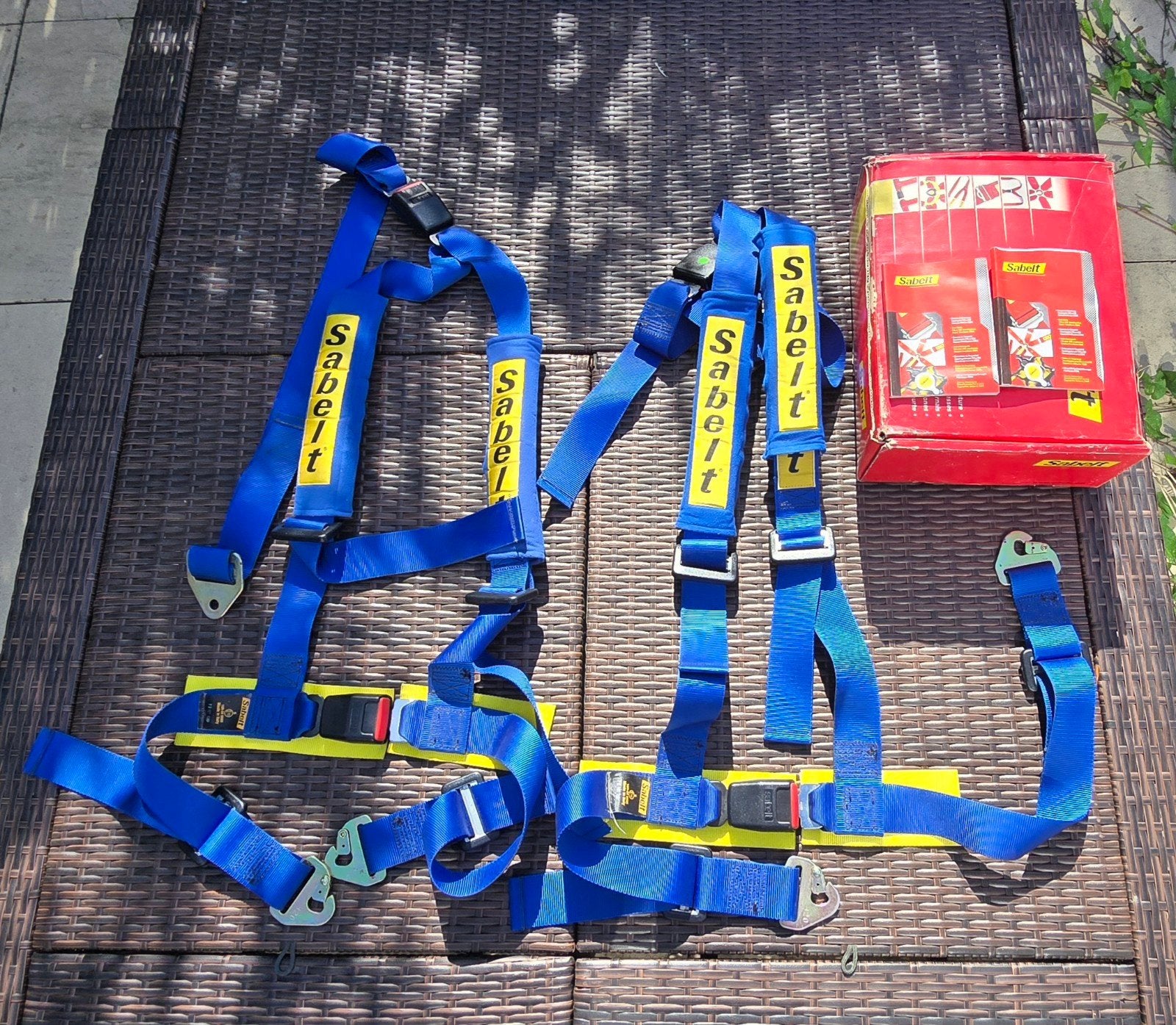 Sabelt 3 punts gordels harness sparco schroth sandtler qsp, Ophalen of Verzenden, Gebruikt, Overige automerken