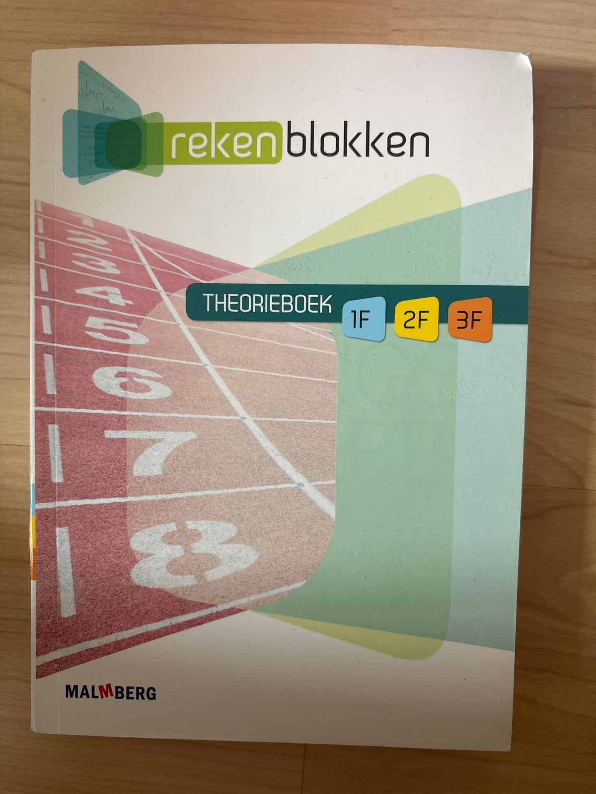 Rekenblokken Theorieboek 1F 2F 3F Malmberg, Ophalen of Verzenden, Zo goed als nieuw, VMBO, Wiskunde A