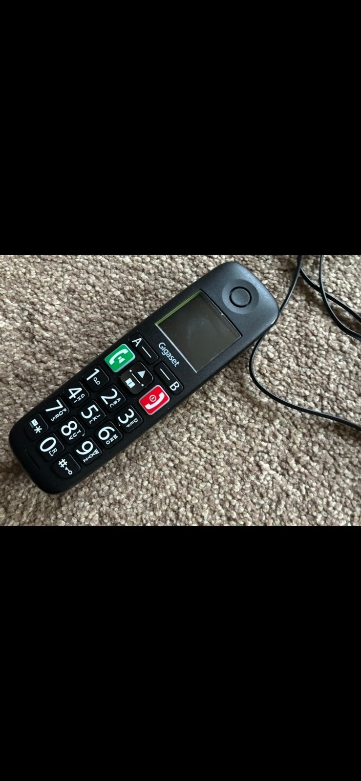 siemens gigaset senioren telefoon, Ophalen of Verzenden, Zo goed als nieuw, 1 handset