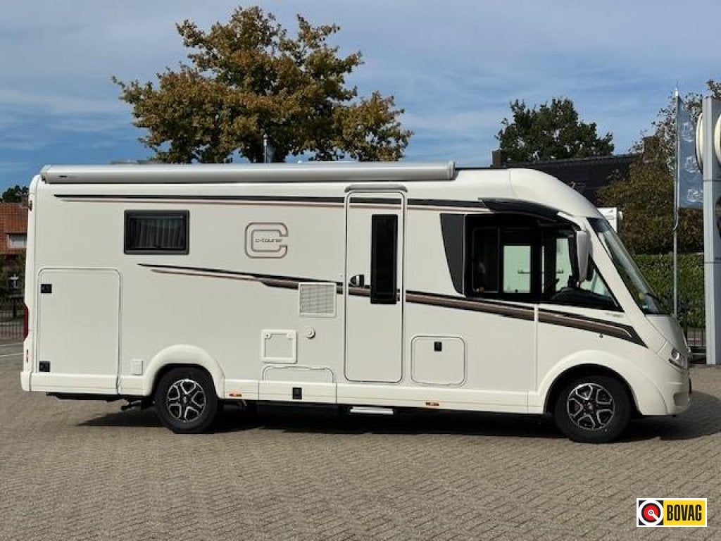 Carthago C-Tourer I 144 QB, Queensbed, Caravans en Kamperen, Campers, Integraal, Ringverwarming, Fiat, 6 tot 7 meter