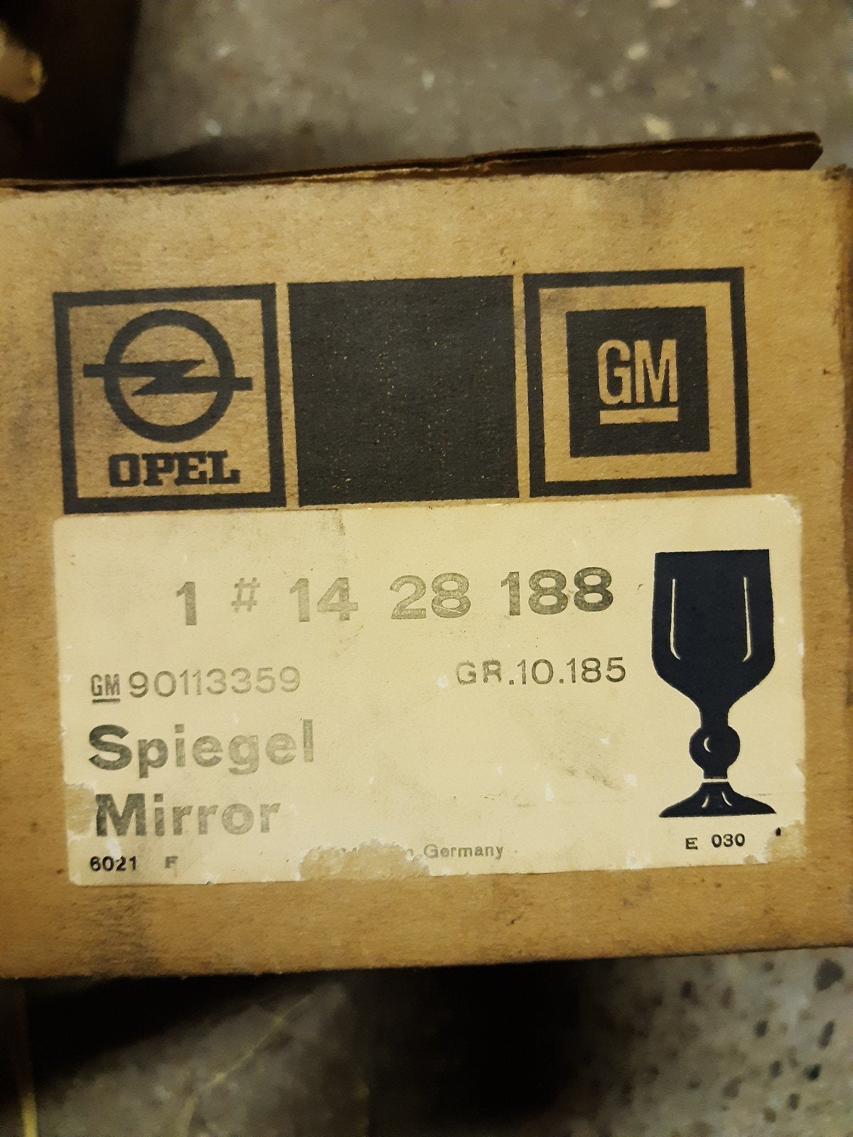 Opel spiegel in originele verpakking, Ophalen of Verzenden, Nieuw